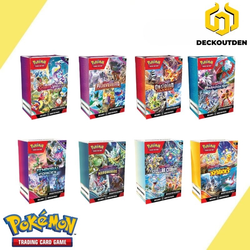 [LIVE RIP] Pokemon TCG Booster Bundle ( SV / PE / OF / PR / TF / TM ...
