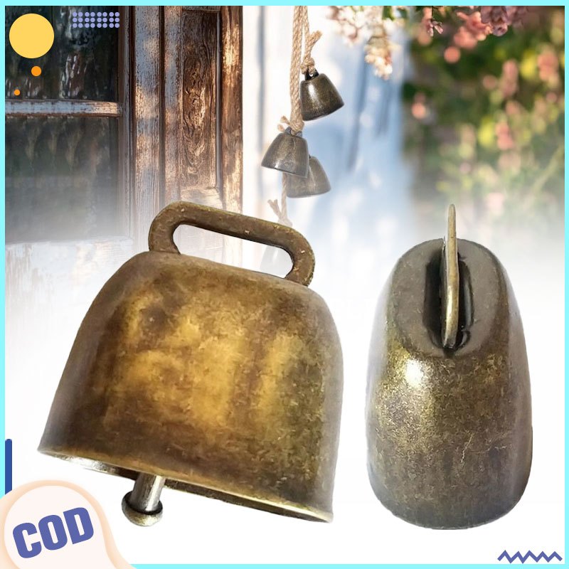 Pure copper Grazing Bells Super loud cowbell Crisp Loud Farm Bell Pet ...