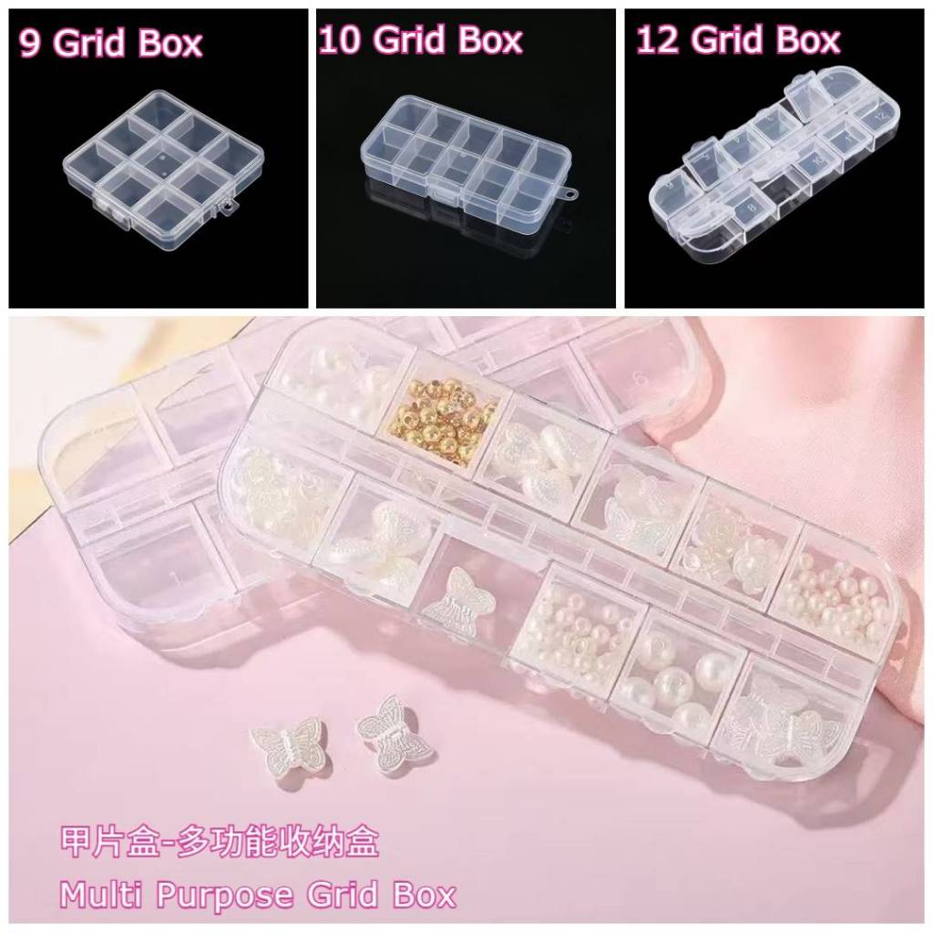 Travel Box Grid Box Storage Box Jewellery box Organizers Box Pill Box ...