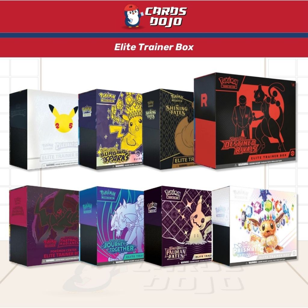 Pokemon TCG Scarlet & Violet Destined Rivals Elite Trainer Box