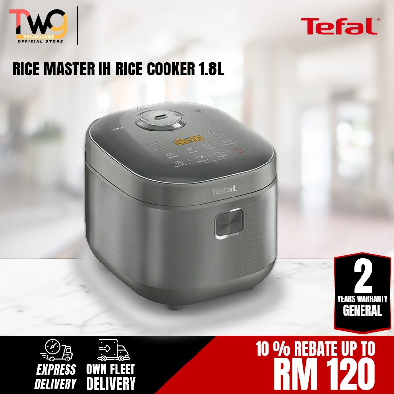 TEFAL RICE MASTER IH RICE COOKER WITH XL CAPACITY ALL-IN-ONE FAST ...