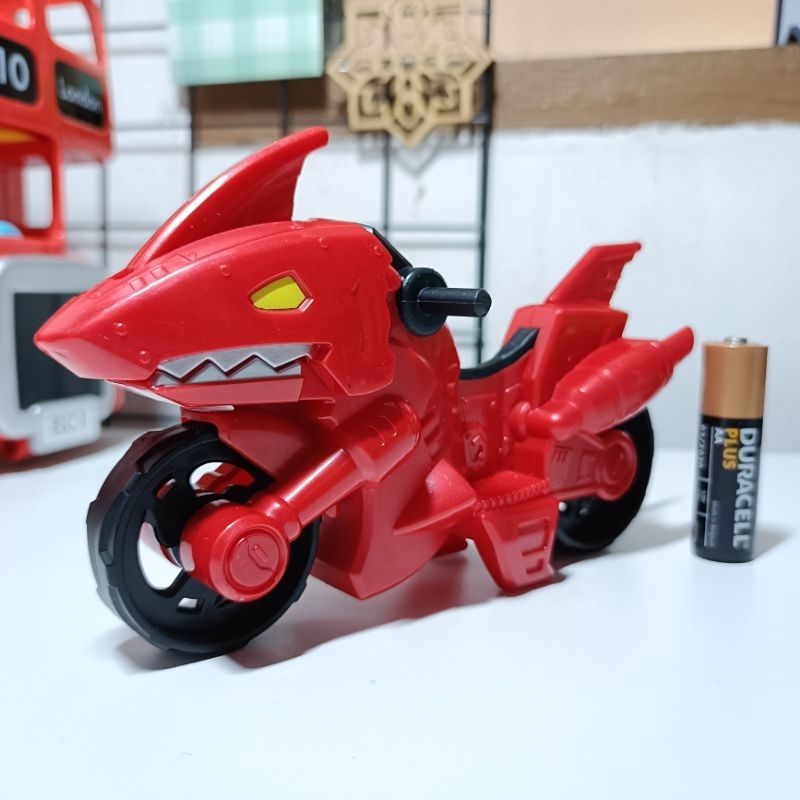 ARES Preloved Power Rangers Heroes Shark Cycle (Hasbro) #T016 | Shopee ...