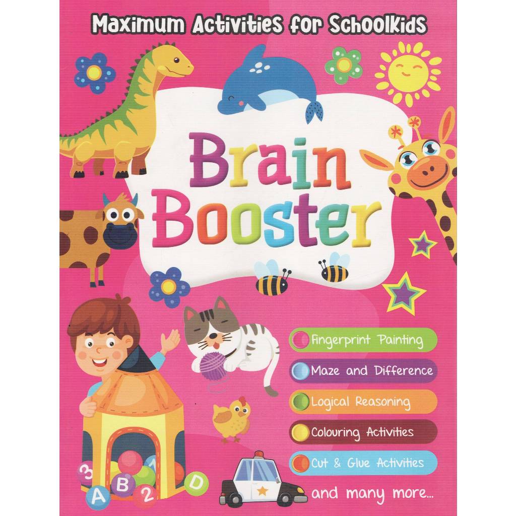 MAXIMUM ACTIVITIES FOR SCHOOLKIDS BRAIN BOOSTER ( 2025 ) | Shopee Malaysia