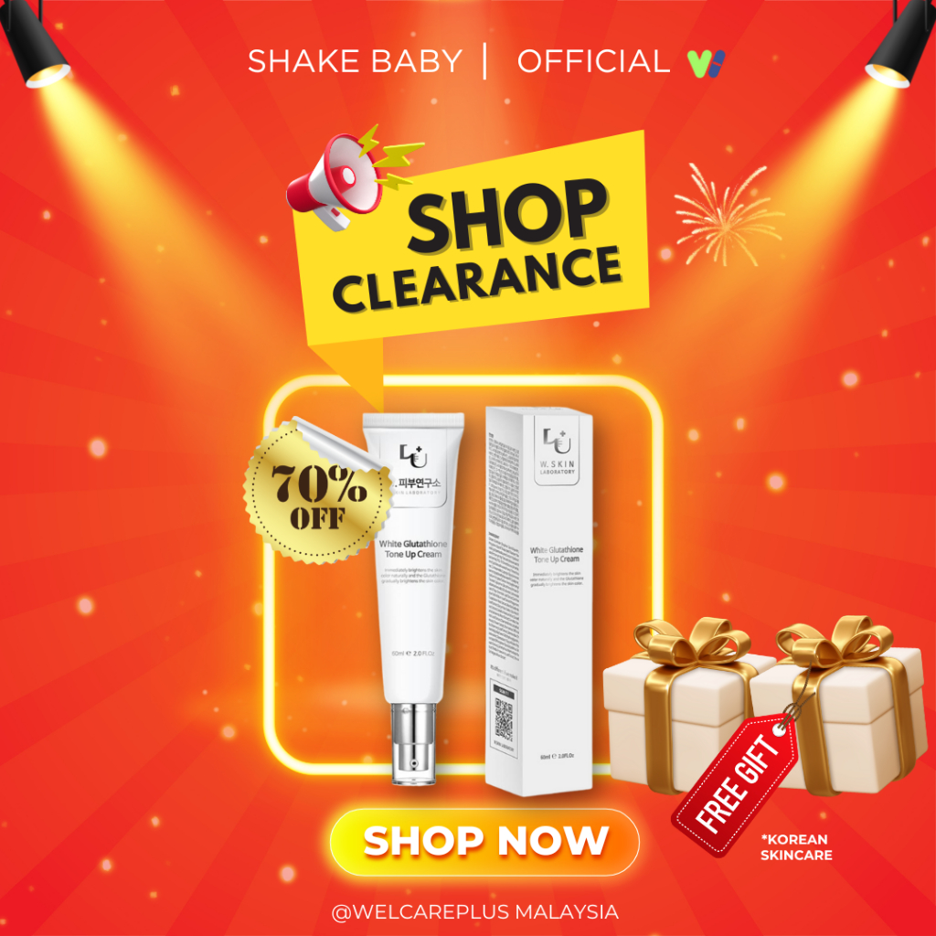 W.SKIN LABORATORY White Glutathione Tone Up Cream | Whitening &  Anti-Wrinkle | For Dry & Dull Skin | Shopee Malaysia