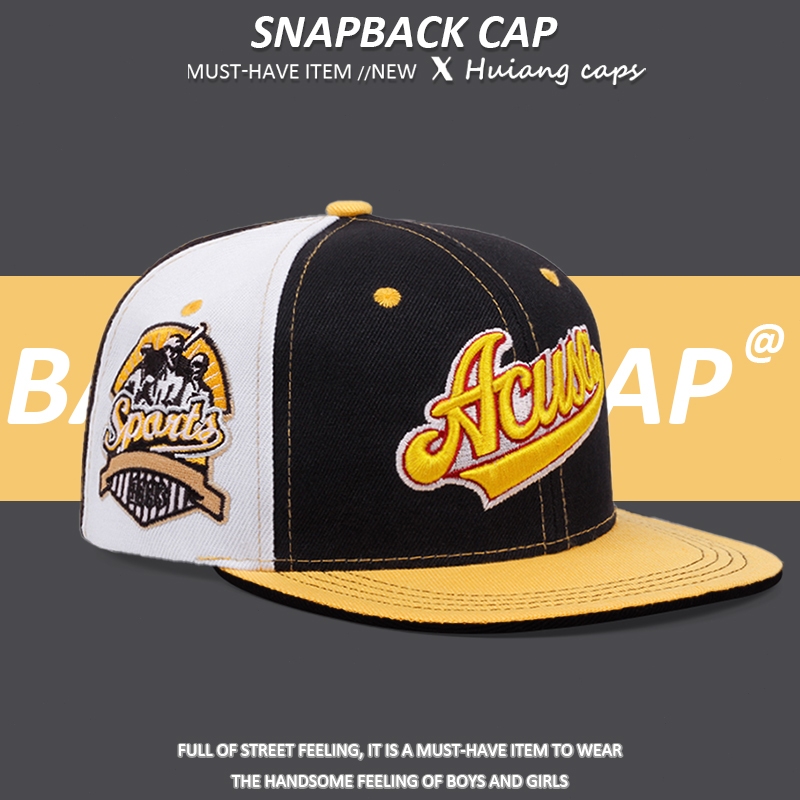 Snapback cap for men with embroidery Combined Colours cap Fashion ...