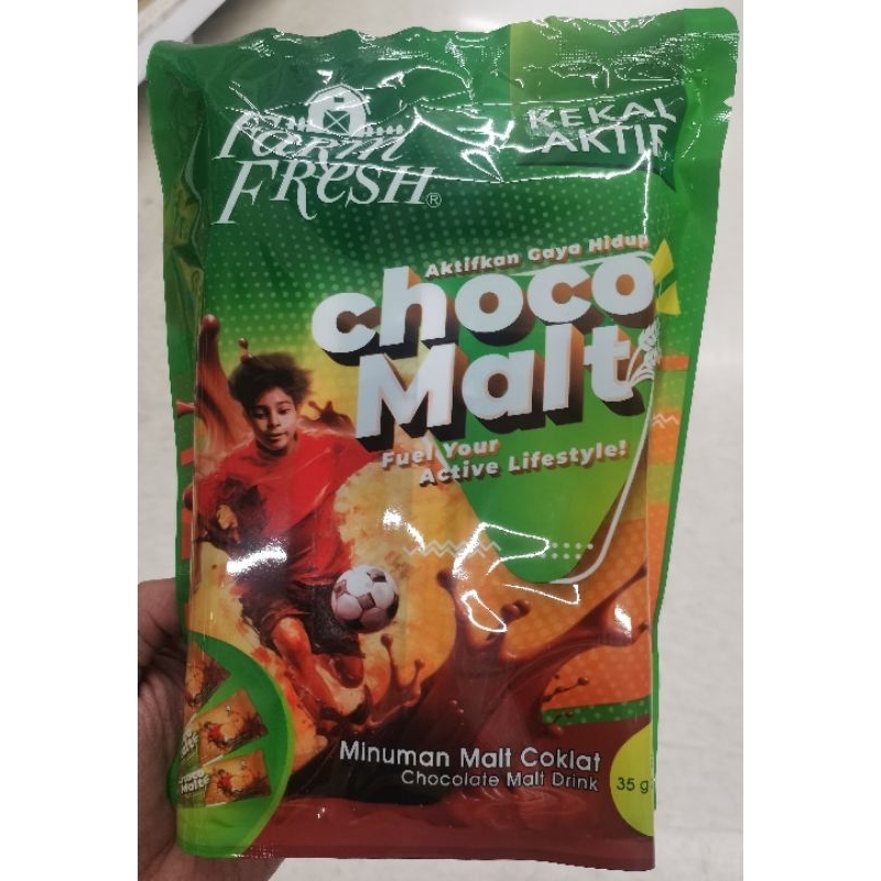 Farm Fresh Chocolate Malt 350g Choco Malt (35g x 10 sachets) Halal ...