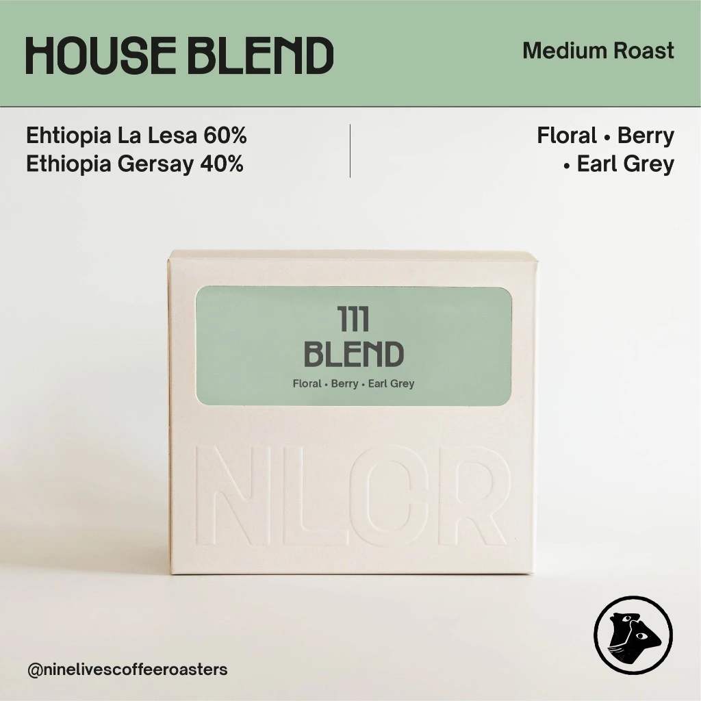 Nine Lives Coffee Roaster NLCR 111 BLEND – specialty coffee beans Malaysia