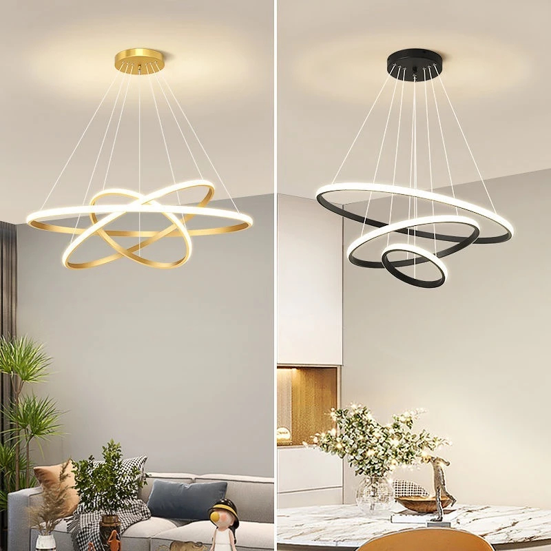 Modern LED Chandelier Pendant Light Ceiling Light Pendant Lamp Lampu ...