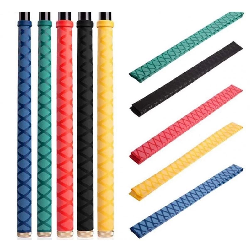 1m 30mm/35mm Anti Slip Fishing Rod Cover Non-Slip Heat Shrink Wrap ...
