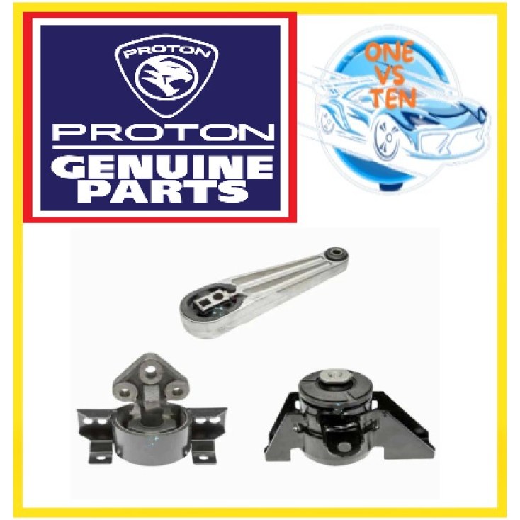 (ORIGINAL PROTON) ENGINE MOUNTING SET FOR SAGA VVT CVT / 4AT 2016~ MC1 ...