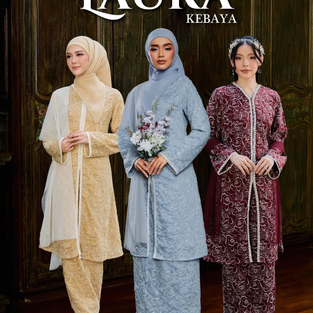 pm dulu ya LAURA KEBAYA - RAYA HAJI COLLECTION HAURABELLE | Shopee Malaysia