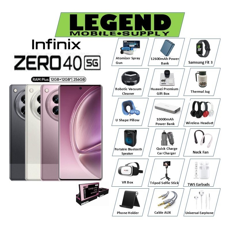 Infinix Zero 40 5G | With Creator Kit Set | Original Malaysia Set ...