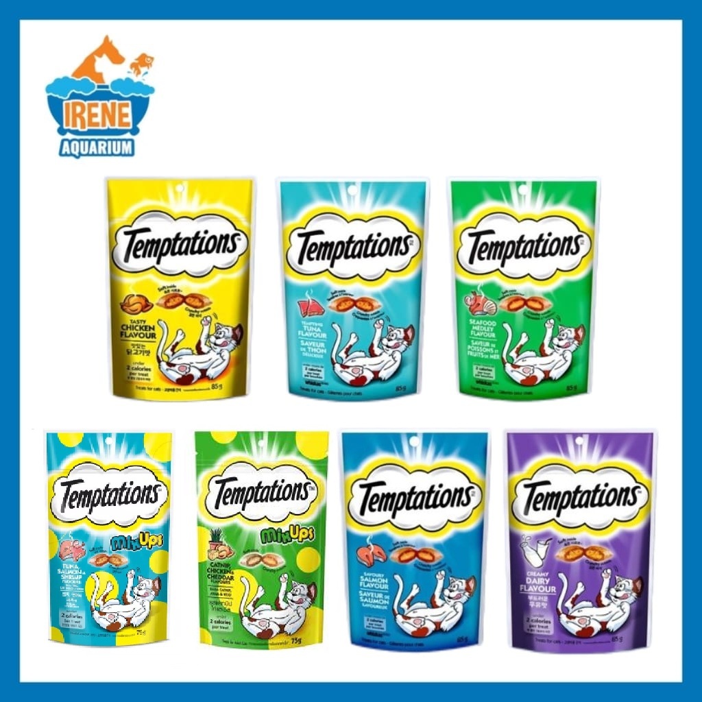 Temptations Crunchy Cat Treats 75g | Shopee Malaysia