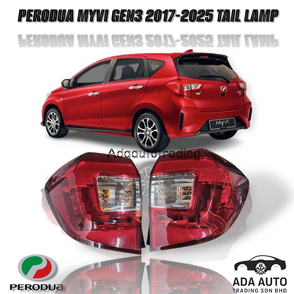 PERODUA MYVI GEN3 2017-2025 TAIL LAMP BODY ORIGINAL SECONDHAND - LH ...