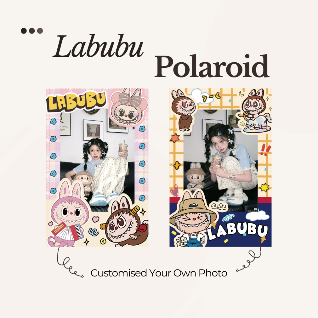 Lolomo Labubu Customised Lomocard Photo Printing Bookmark DIY Gifts ...