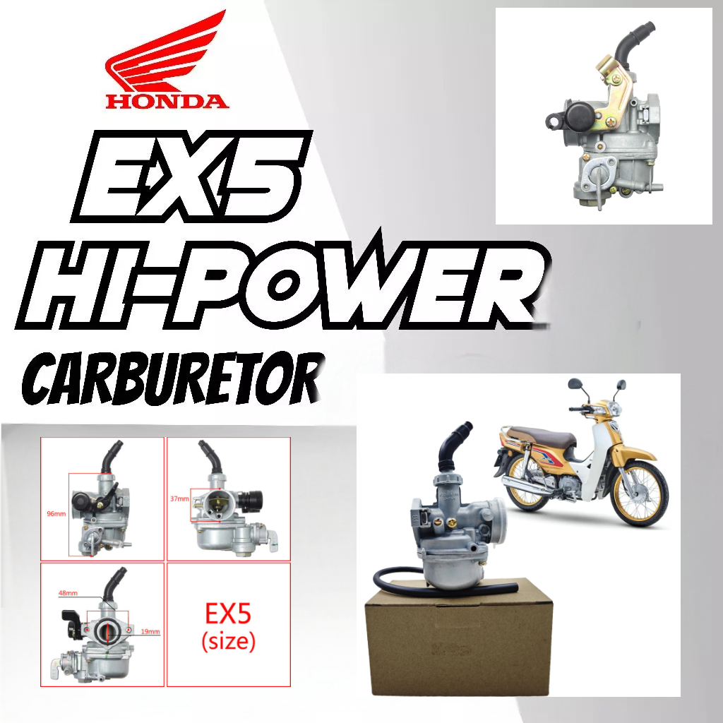 Honda EX5 DREAM Wave 100 Motorcycle Carburetor Karburetor carb assy ...