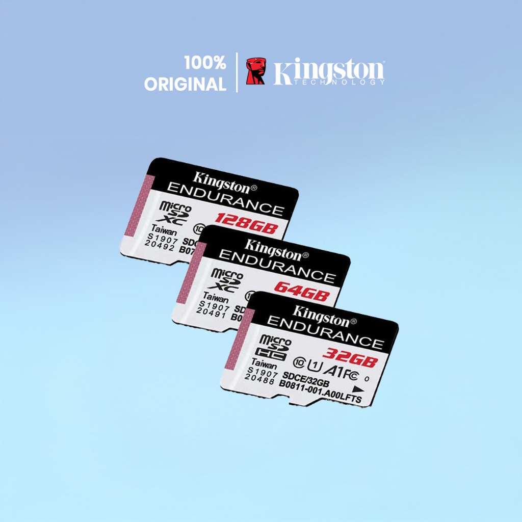 Kingston High Endurance Sdce 95mbs Uhs I U1 Speed Class 10 Microsd 