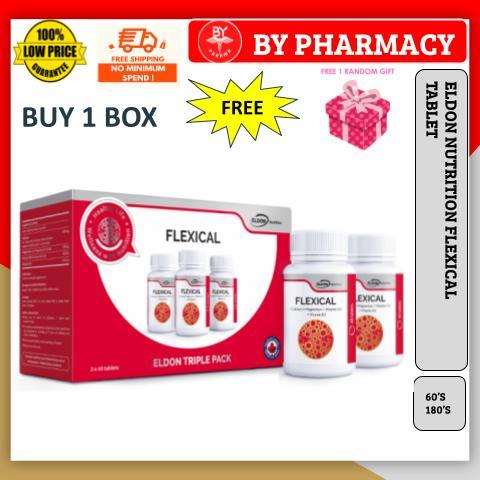 Eldon Nutrition Flexical (Osteogold) 60's/ 3X 60's With Free Gift ...