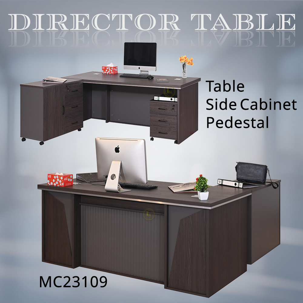 MC23109 Executive Table | Manager Office Desk | Meja Pejabat | Shopee ...