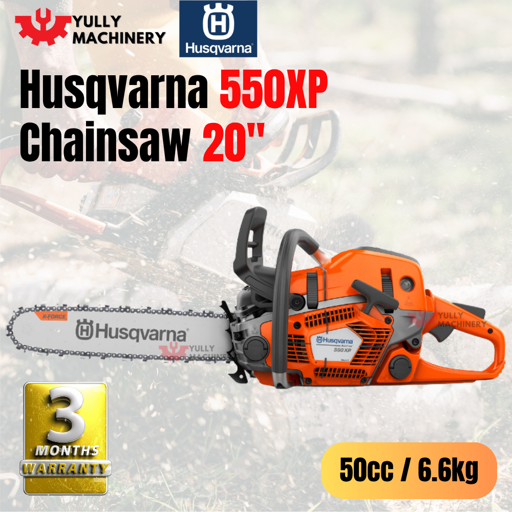 HUSQVARNA 550XP Mark II AutoTune Chainsaw 20" Guide Bar & Chain Made in ...