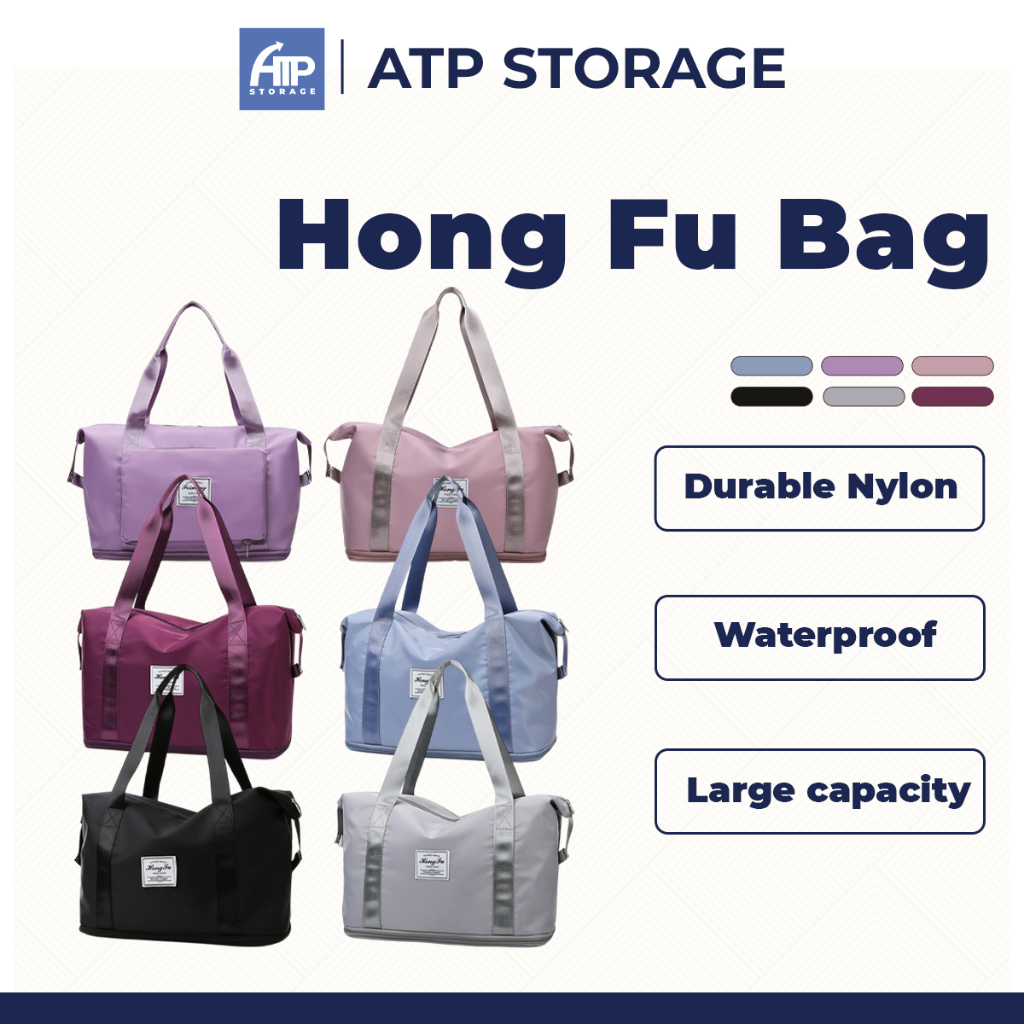 Large Capacity Travel Bag Waterproof Durable Organizer Easy Carry ...
