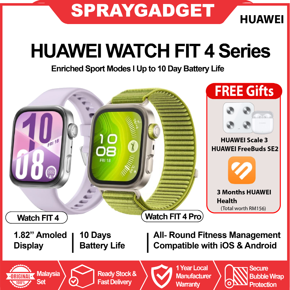 Fitness Tracker Huawei Watch Gt2 Box PROMO] HUAWEI Watch Fit Watch