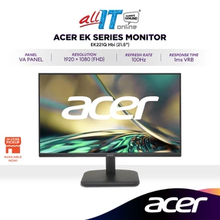 ACER EK221Q HBI 21.5" FHD Monitor | VA | 100Hz | AMD FREESYNC | 5ms | 1080p