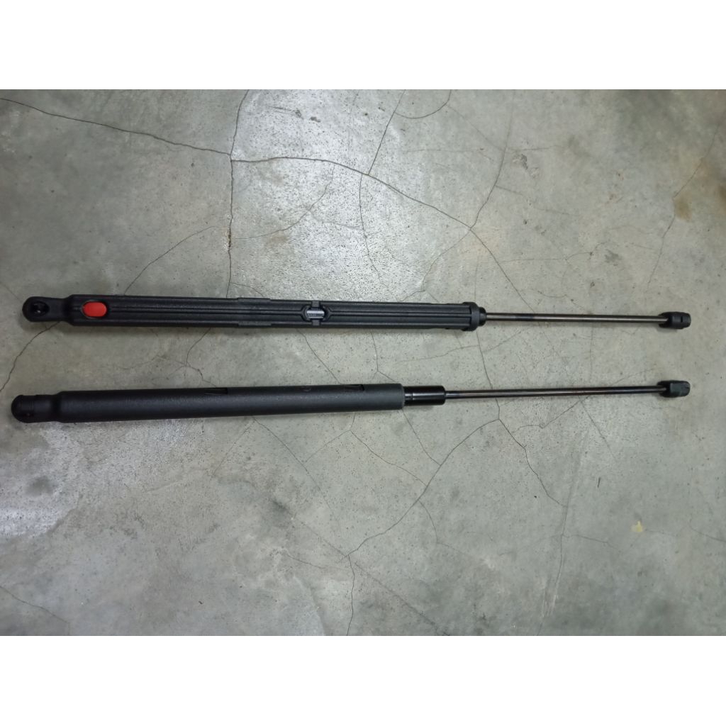 thumbnail interactive-video image 1 of Pair Of Front Hood Shock Supports For Mercedes C-Class W203 – ISANCE Gas Struts, Replaces 2038800429, 2038800029 1 of 3
