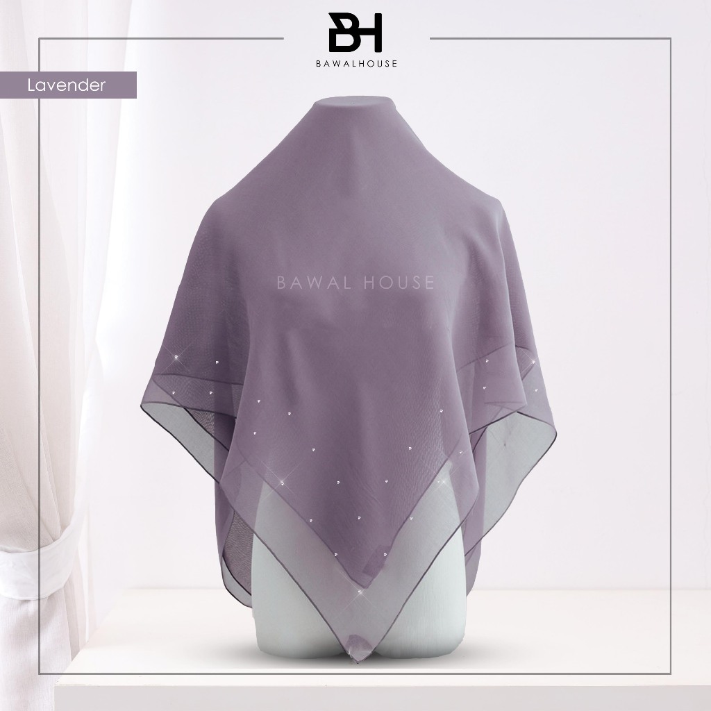 Tudung Bawal V Kasih Warna Baru Original Austria Swa Bawal House - Main Image