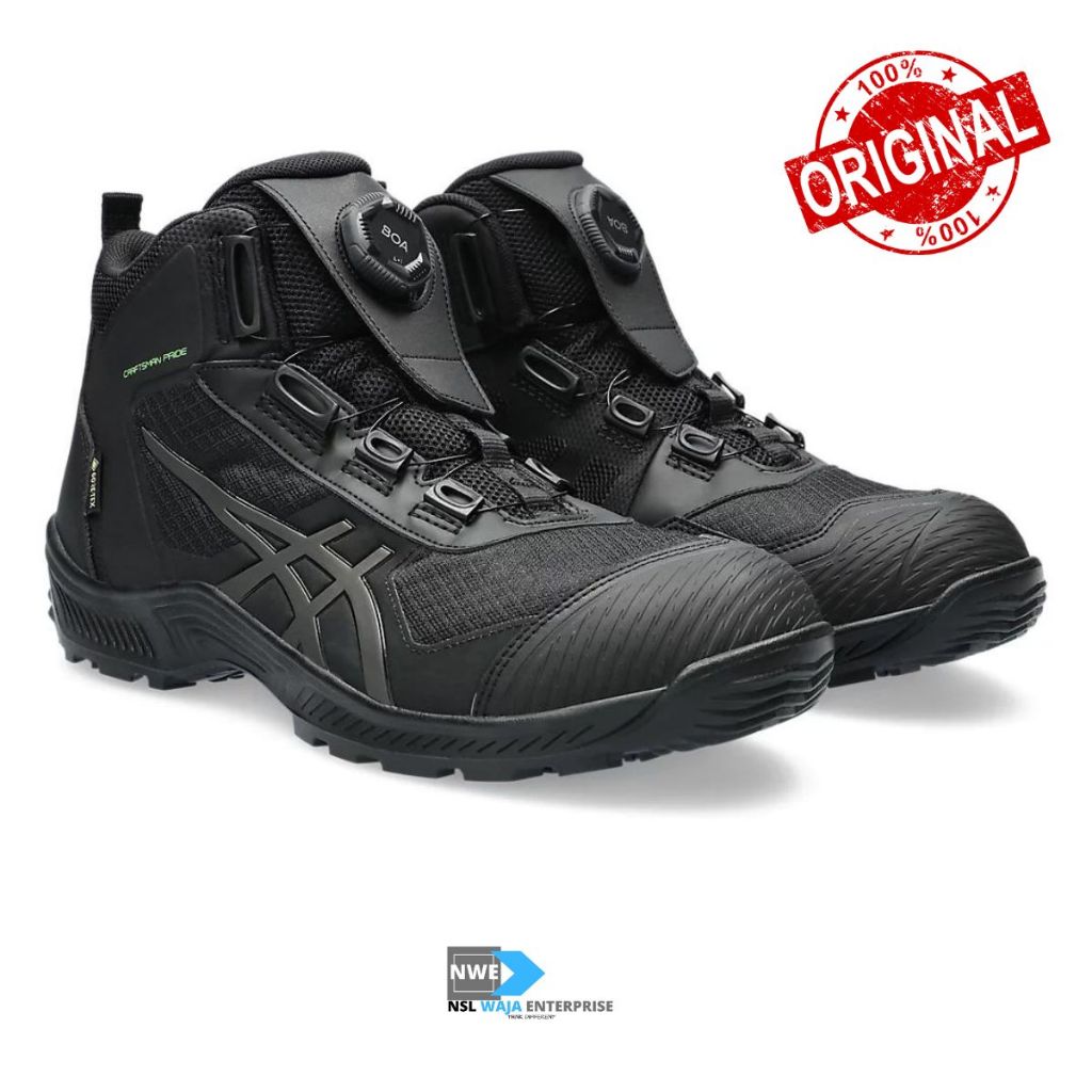 READY STOCK ASICS WINJOB CP604 G-TX BOA (BLACK/GUN METAL) WIDE 3E