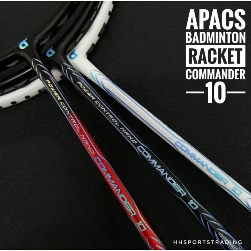 APACS Badminton Raket / Racket Badminton { COMMANDER 10 } ( 100% ...