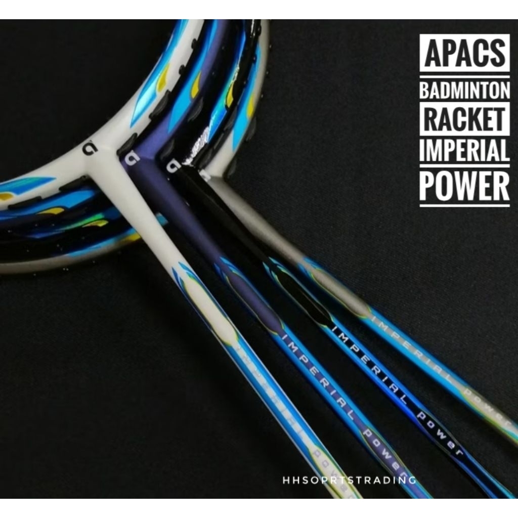 APACS Racket IMPERIAL POWER ( 100% Original ) Max Tension35LBS | Shopee ...