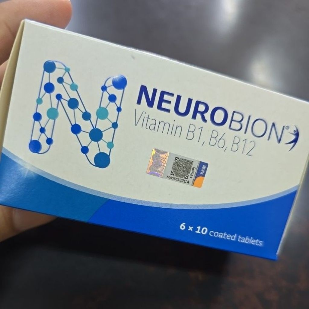 ready stock 6x10s (1box) Neurobion Vitamin B1 B6 B12 Exp | Shopee Malaysia