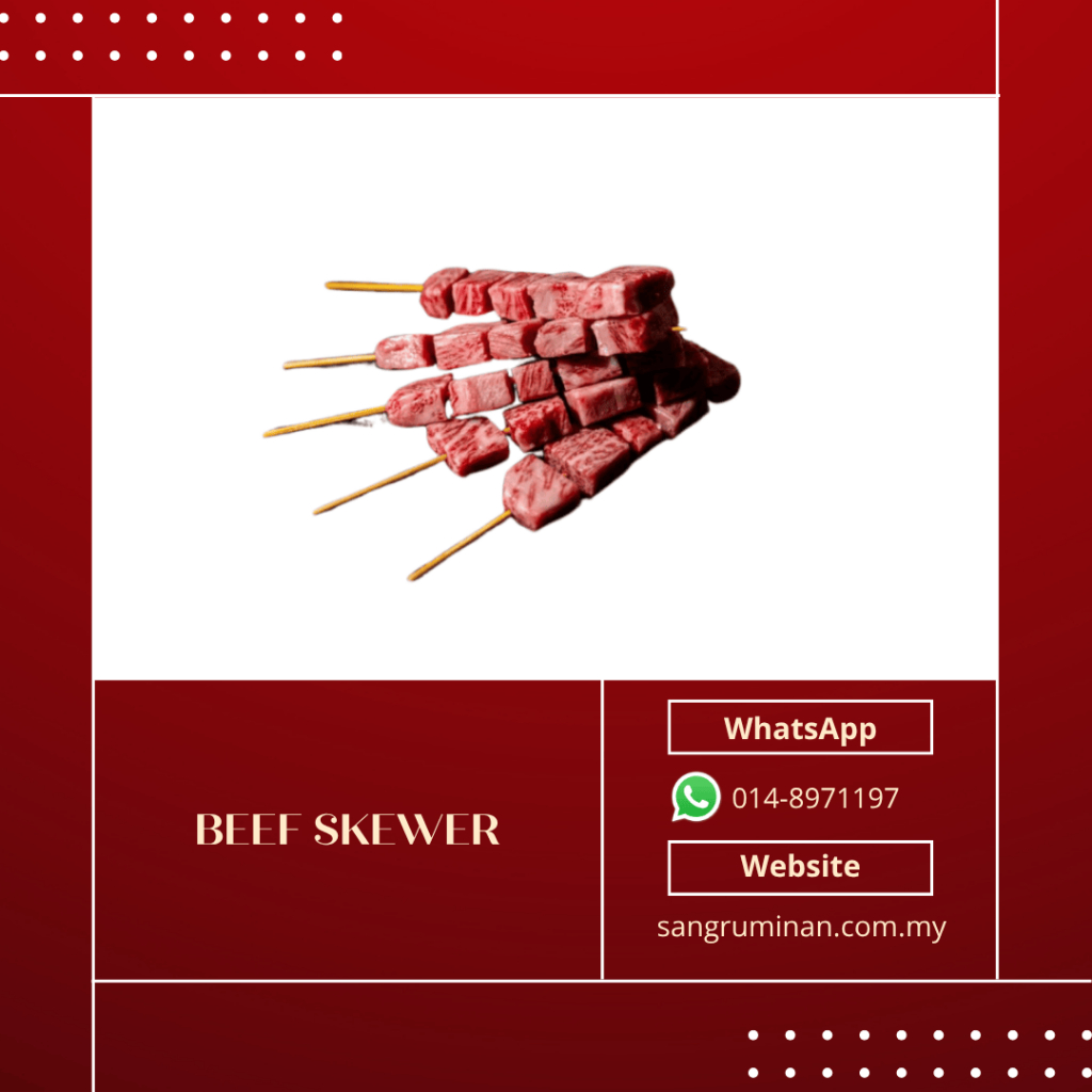 (Meltique Beef Australia) Premous Deluxe Skewer 300g per pack | Shopee ...