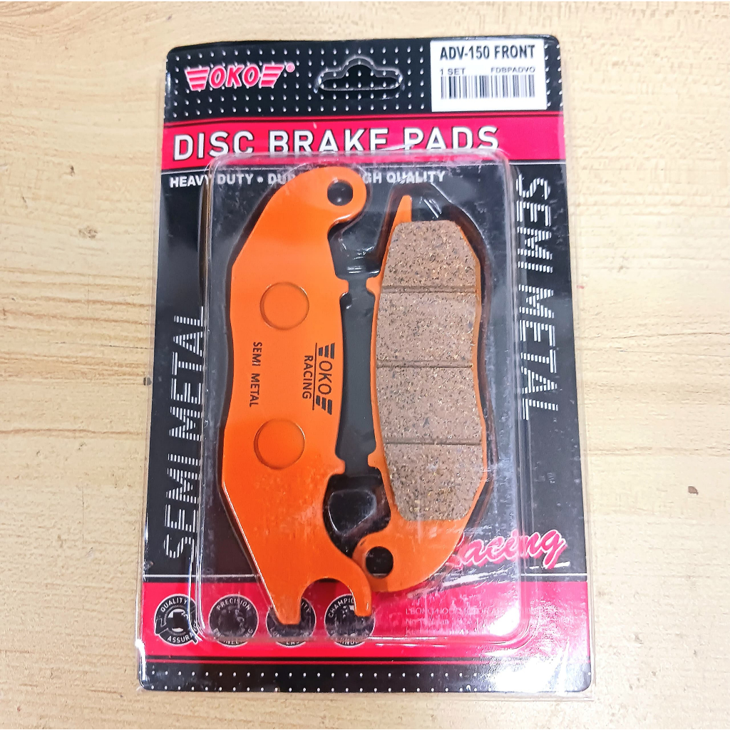 YAMAHA R15 R25 ADV150 ADV160 BRAKE PAD DISC SEMI OKO MOTOR VARIO-160 X ...