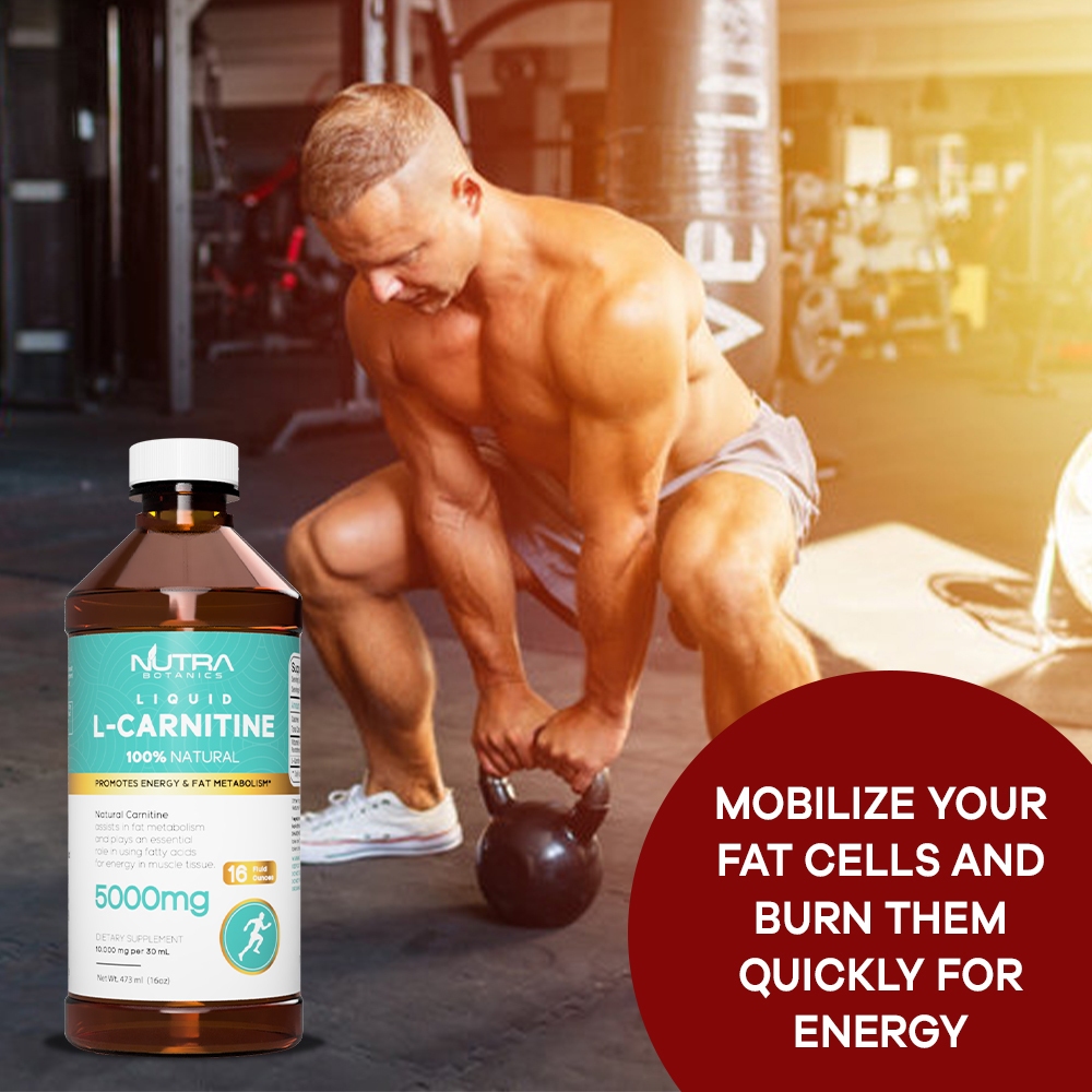 adelgazar con l carnitina L-CARNITINA Natural 1500 mg, Quemagrasas Potente Para Adelgazar