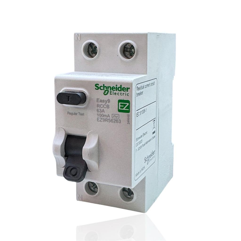 Schneider Electric Easy9 RCCB 2P 63A ELCB 100mA 0.1 | Shopee Malaysia
