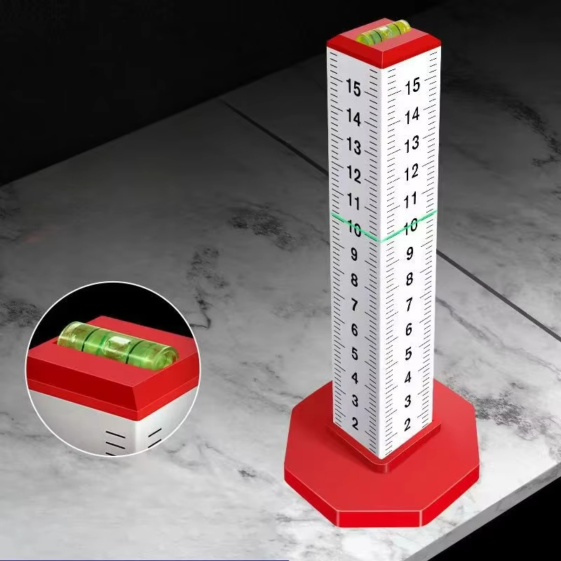 Four sides Leveling Ruler Ceiling Leveling Tool high and low ...