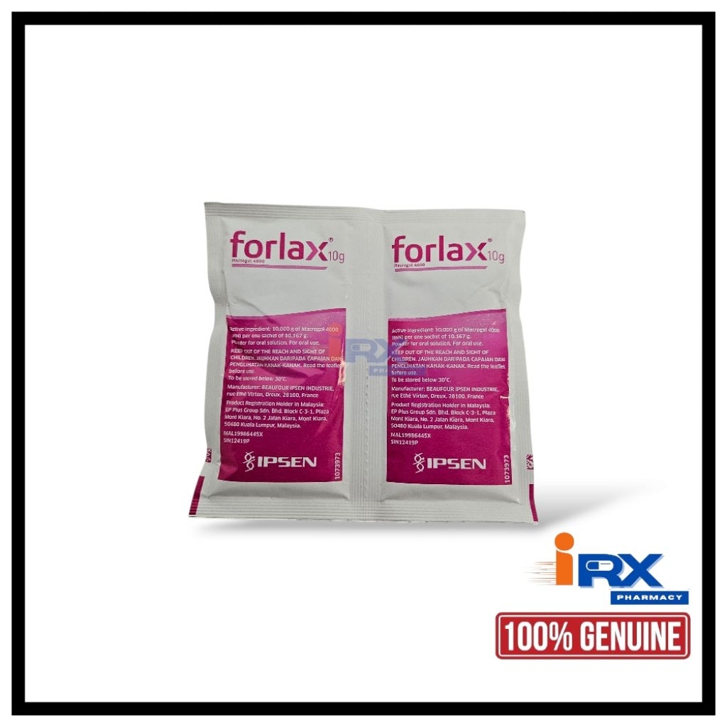 [100% GENUINE] Forlax 4g Kids/ 10g Adult 1 Sachet | Relieve ...