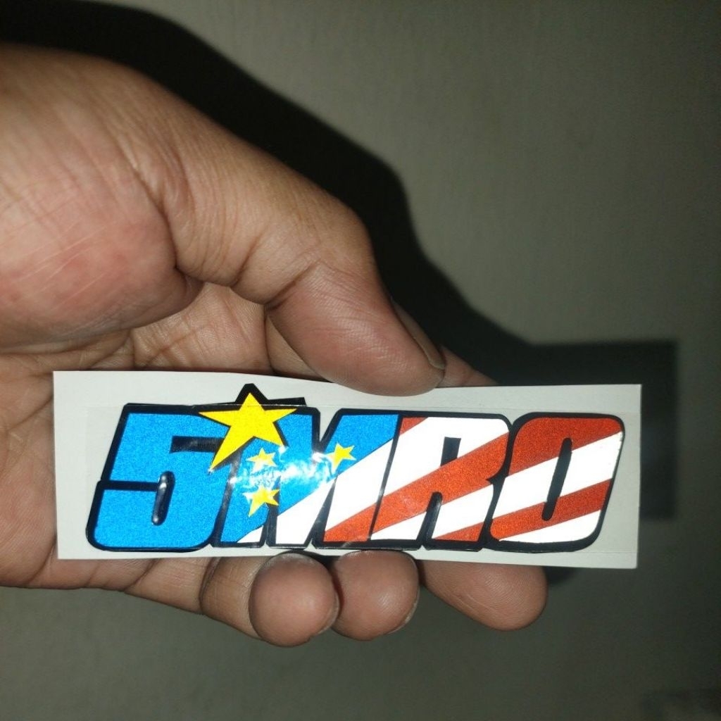 STIKER MOTOR 5MRO REFLECT PANTULAN CAHAYA | Shopee Malaysia