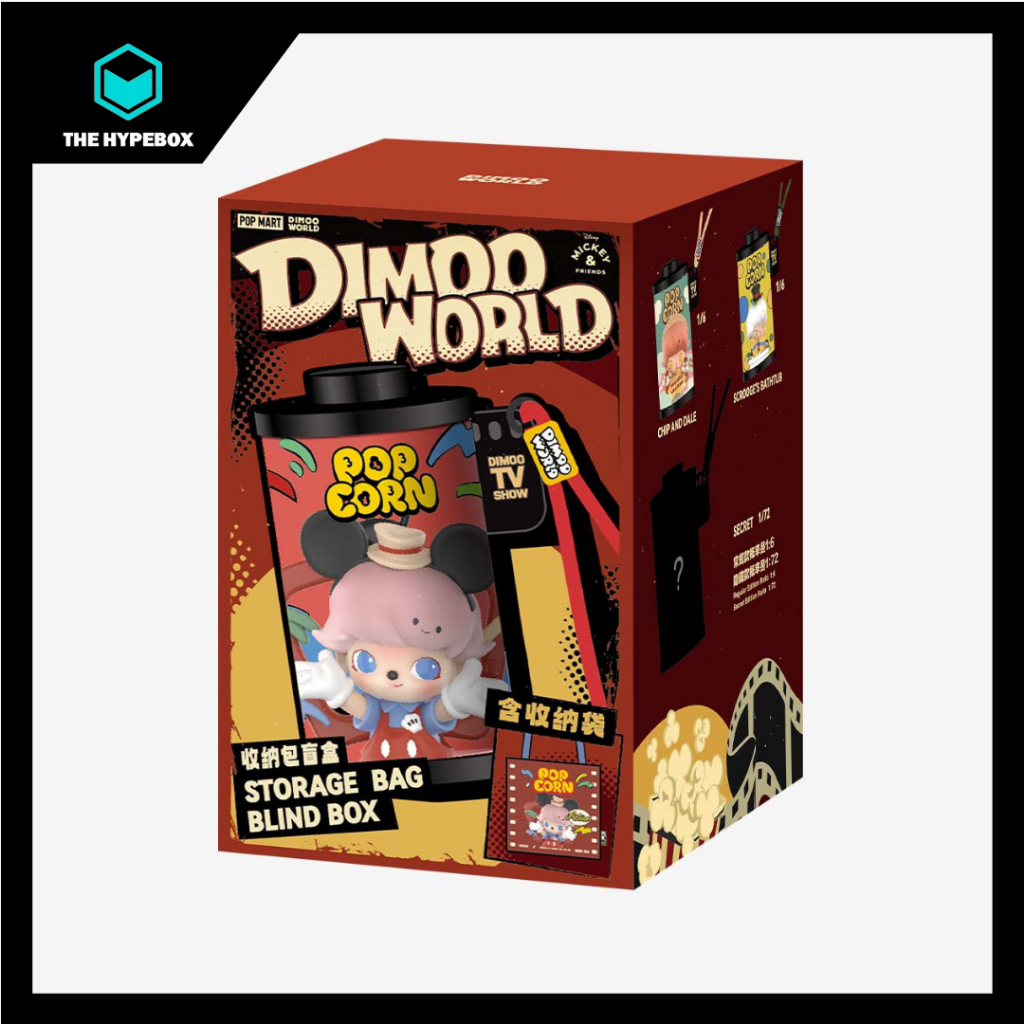 POP MART - DIMOO WORLD X DISNEY SERIES-STORAGE BAG BLIND BOX - BLIND ...