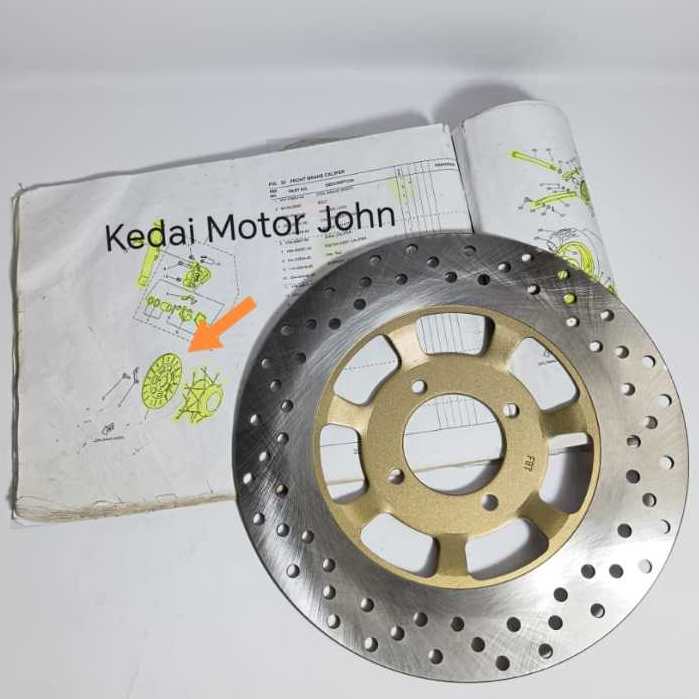 YAMAHA RXZ FRONT DISC BRAKE ( 5PV-F582U-00 ) | Shopee Malaysia