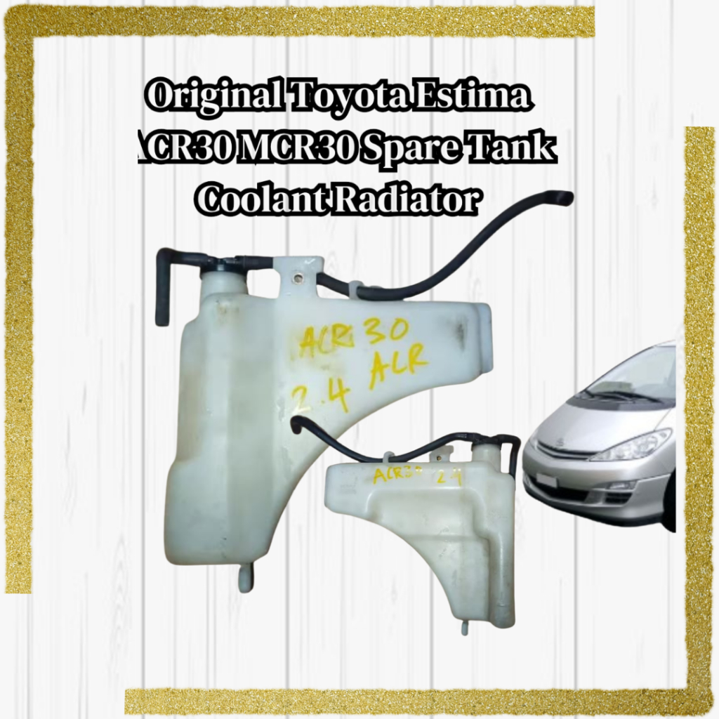 Original Toyota Estima ACR30 MCR30 Spare Tank Coolant Radiator | Shopee ...
