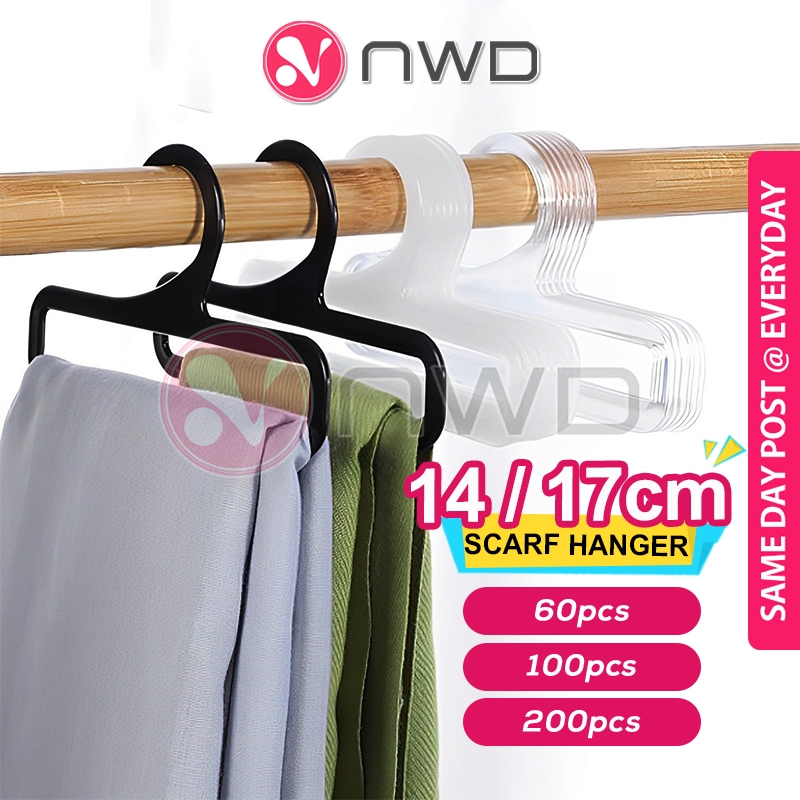 𝗘𝗫𝗧𝗥𝗔 𝗧𝗛𝗜𝗖𝗞 》60 / 200pcs Mini Tudung Hanger Scarf Tie Belt Shawl ...