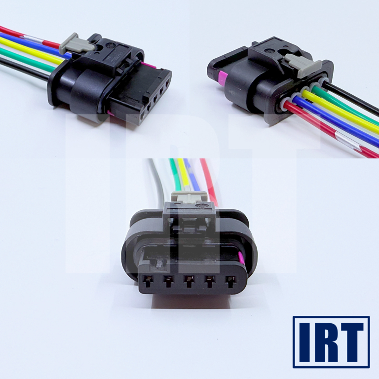 5 Pin MAF Sensor VW Jetta Socket Mass Air Flow Connector Volkswagen BMW ...