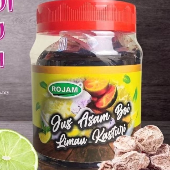 💯 Original ROJAM Jus Asam Boi Limau Kasturi 1 liter [Ready Stock ...