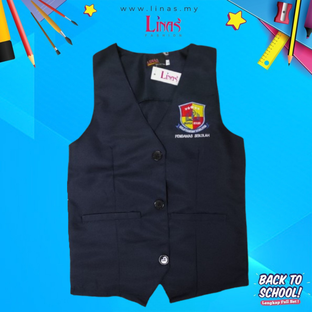 LINAS FASHION | VEST SEKOLAH SAUJANA PUTRA | UNIFORM SEKOLAH | SERAGAM ...