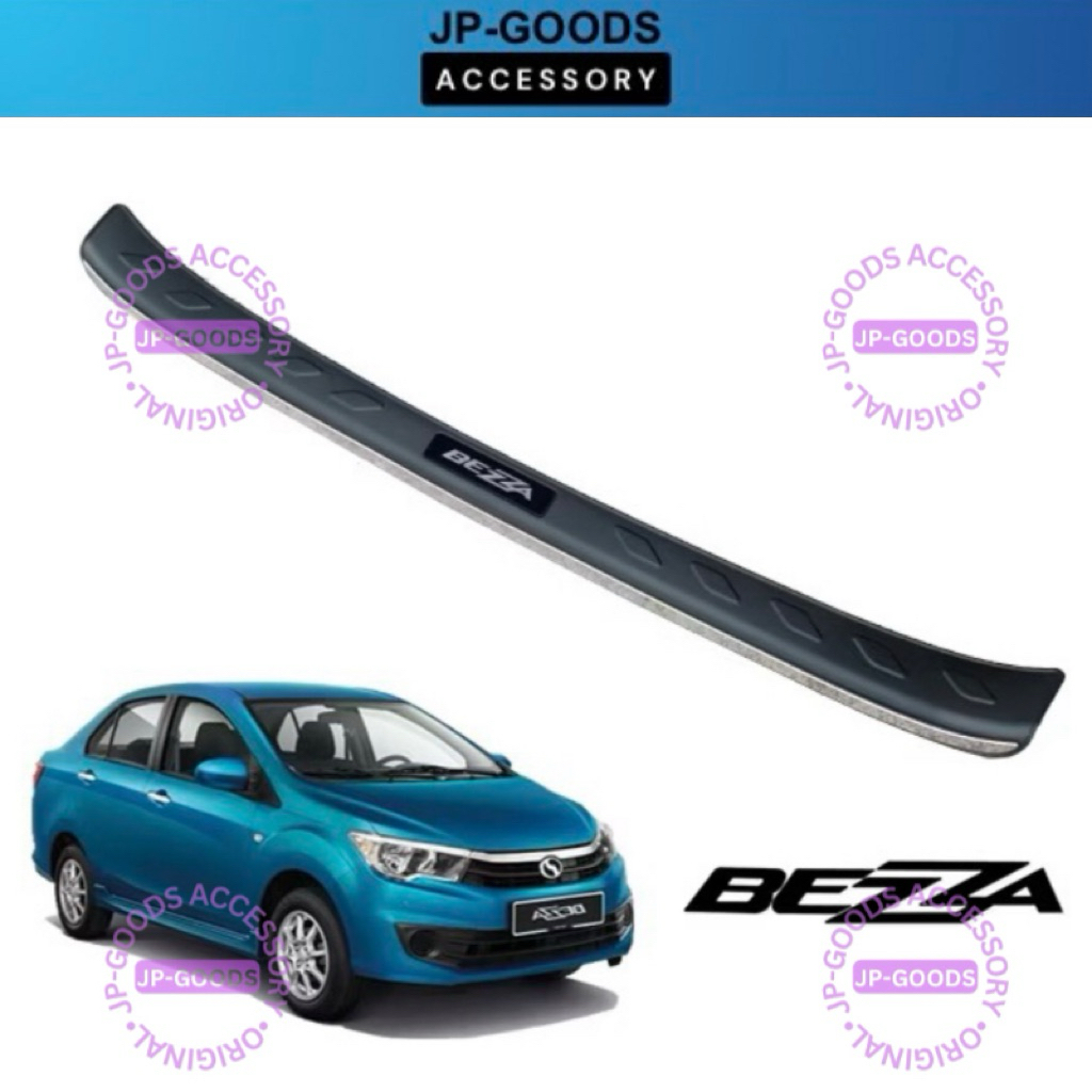 Perodua Bezza 2016 - 2024 3D Rear Bumper Pad Guard Protector Cover ...