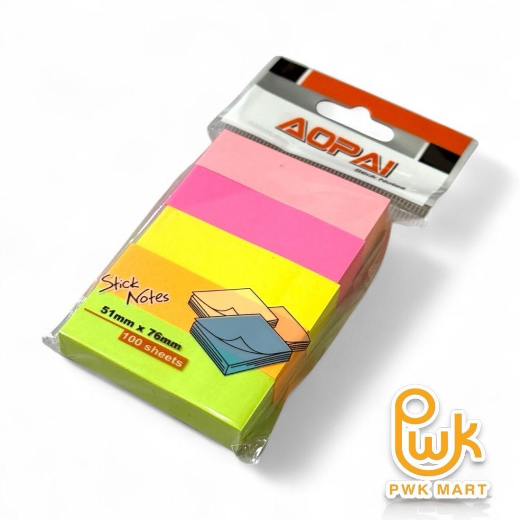 🔥STICK NOTE/ Memo Sticky Note / Pelekat Nota AOPAI🔥READY STOCK🔥 ...