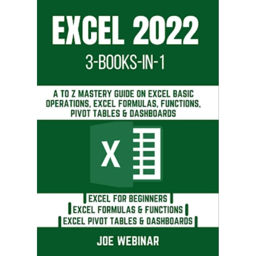 Excel 2022 A to Z Mastery Guide on Excel Basic Operations Formula and ...